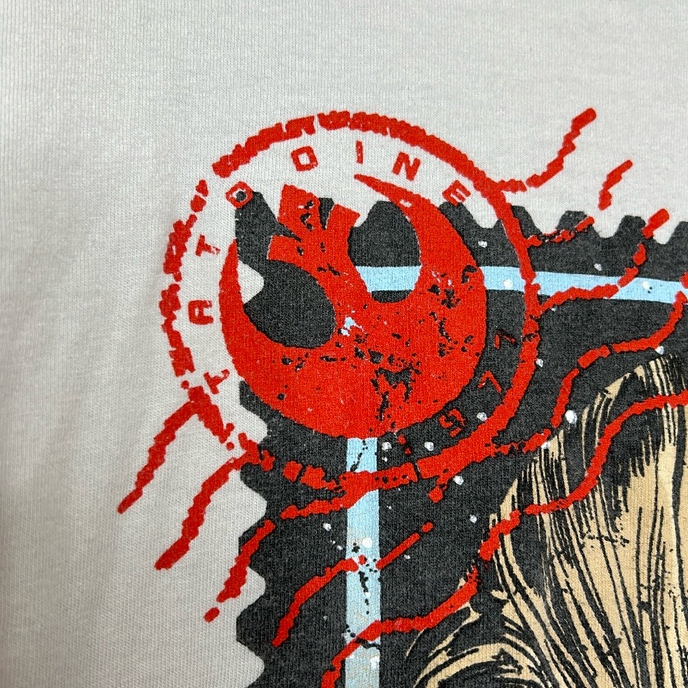 Star Wars Men’s Wookiee Chewbacca Stamp Print T-Shirt - Picture 6 of 6